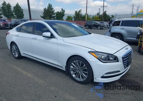 2017 Genesis G80 3.8 из США, поврежденный, VIN KMHGN4JE7HU209821